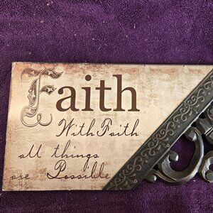Spiritual Decorative Sign